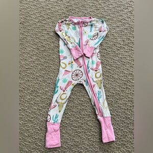Little Sleepies girls western print